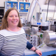 Jamie Elisla at the Astrobiology Analytical Lab at NASA’s Goddard Space Flight Center in Greenbelt, Maryland.